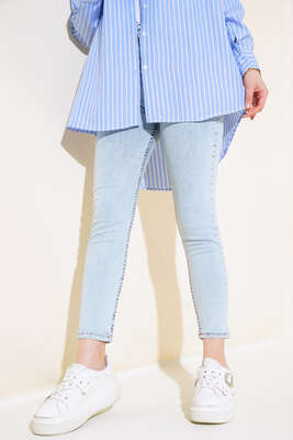 Dar Paça Kot Pantolon Kar Açık - Yılın Fırsatı