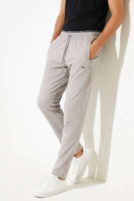 Dar Paça Micro Erkek Eşofman Altı Gri - DYNAMO