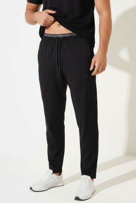 Dar Paça Micro Erkek Eşofman Altı Siyah - DYNAMO