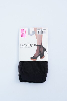 Daymod Lady Fity 15 Siyah Soket Çorap - Thumbnail