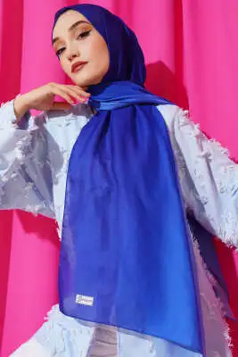 Degrade Şal Saks - Başörtüsü