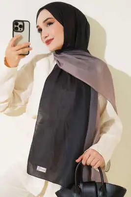 Degrade Şal Siyah 