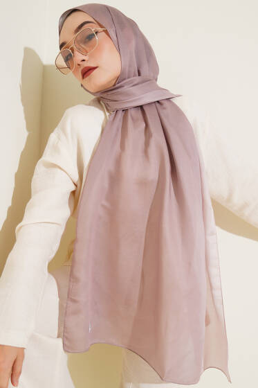 Degrade Şal Sütlü Kahve - Başörtüsü