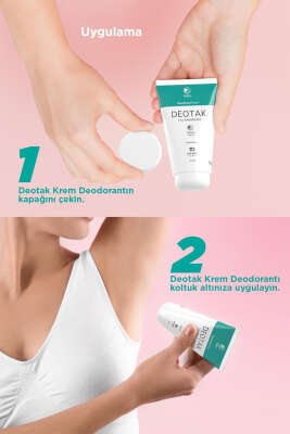 Deotak Fresh Krem Deodorant 35 ml - Yılın Fırsatı