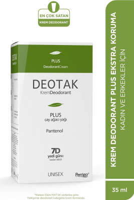 Deotak Plus Krem Deodorant 35 ml - DEOTAK