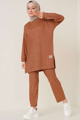 Deri Armalı İkili Takım Camel 