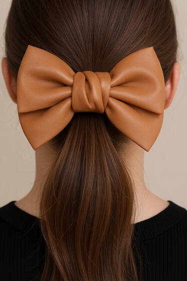 Deri Fiyonk Toka Camel - Toka