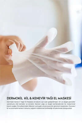 Dermokil El Maskesi - Kil & Kenevir Tohumu Yağı İle Yoğun Bakım - 35 ml - CİLT BAKIM&KOZMETİK