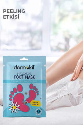 Dermokil Peeling Etkili Soyulabilir Ayak Maskesi 30 ml - Kişisel Bakım Ürünleri