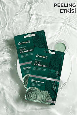 Dermokil Yeşil Kil Maskesi Peeling Etkili 2x7.5 ml - CİLT BAKIM&KOZMETİK