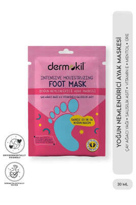 Dermokil Yoğun Nemlendirici Ayak Maskesi 30 ml - NEW WELL