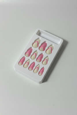 Desenli 12'li Takma Tırnak Asorti 5 