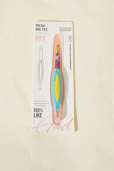 Desenli Çift Başlı Tırnak Törpüsü Asorti - Tırnak Aksesuarları