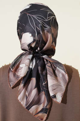 Desenli Demore Latte Serisi Eşarp Asorti 6 - Başörtüsü