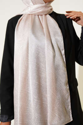 Desenli Jakar Melisa Şal Vanilya - Başörtüsü