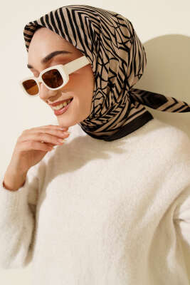 Desenli Latte Serisi Eşarp Asorti 1 