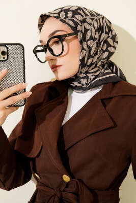 Desenli Latte Serisi Eşarp Asorti 4 