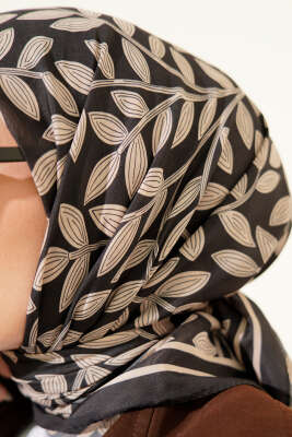 Desenli Latte Serisi Eşarp Asorti 4 - Başörtüsü