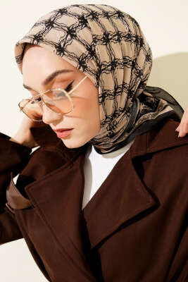 Desenli Latte Serisi Eşarp Asorti 5 