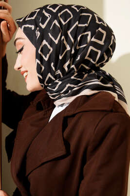 Desenli Latte Serisi Eşarp Asorti 9 