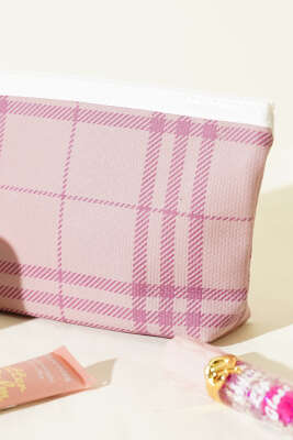 Desenli Makyaj Çantası Asorti 2 - Makyaj Aksesuarları