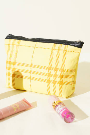 Desenli Makyaj Çantası Asorti 5 - Makyaj Aksesuarları