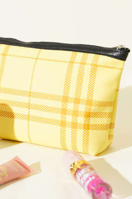 Desenli Makyaj Çantası Asorti 5 - Makyaj Aksesuarları