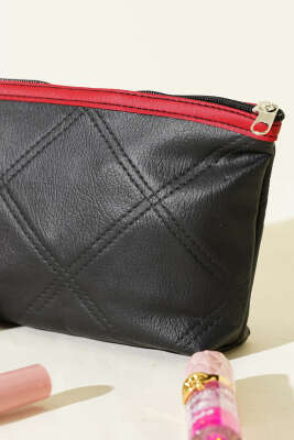 Desenli Makyaj Çantası Asorti 7 - Makyaj Aksesuarları