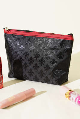 Desenli Makyaj Çantası Asorti 