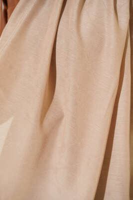 Desenli Monogram Şal Latte - Başörtüsü