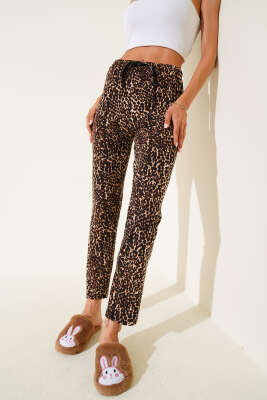 Desenli Pijama Leopar - Pijama