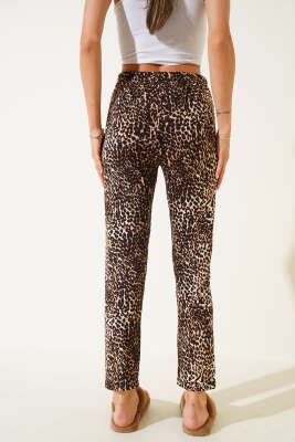 Desenli Pijama Leopar - Pijama