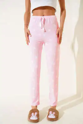 Desenli Pijama Şeker Pembe - Pijama