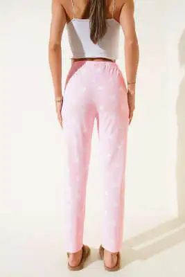 Desenli Pijama Şeker Pembe - Pijama