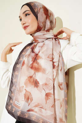 Desenli Soft Kahve Serisi Şal Asorti 1 - Günün Seçilenleri