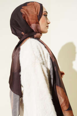 Desenli Soft Kahve Serisi Şal Asorti 10 - Günün Seçilenleri