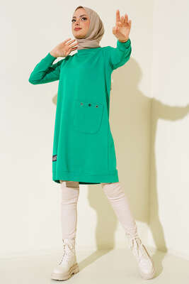 Design Free Armalı Uzun Tunik Benetton 