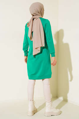 Design Free Armalı Uzun Tunik Benetton - Tunik