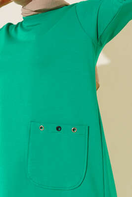 Design Free Armalı Uzun Tunik Benetton - Tunik