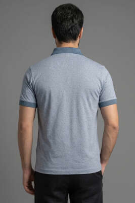 Dijital Baskılı Erkek T-shirt İndigo - Erkek T-shirt