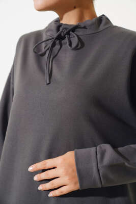 Dik Yaka Tunik Füme - 100-300 TL Ürünler