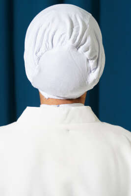 Dikişsiz Geçirmeli Bone Beyaz - BONE