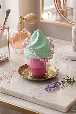 Dondurma Kutulu 6'li Süngeri Asorti - NEW WELL