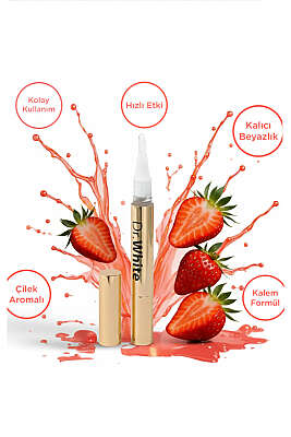 Dr White Diş Beyazlatıcı Kalem 2 ml Strawberry - Diş Fırçası