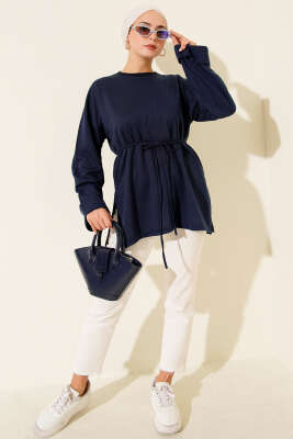 Duble Kol İp Bağcıklı Tunik Parlement - Yılın Fırsatı