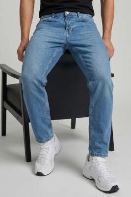 Düğme Detaylı Cepli Erkek Pantolon Yeşil Tint - MARTİN MİXS