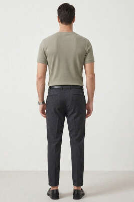 Düğmeli Fitilli Erkek T-shirt Çağla Yeşili - Erkek T-shirt