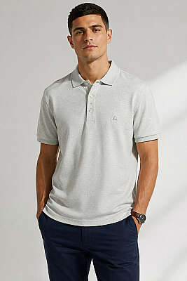 Düğmeli Polo Yaka Erkek T-shirt Yeşil - HİT TİME