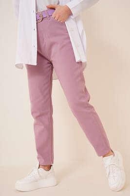 Düz Boyfriend Gül Kurusu Pantolon - 300-500 TL Ürünler
