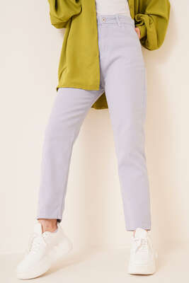 Düz Boyfriend Lavanta Mavisi Pantolon - 300-500 TL Ürünler
